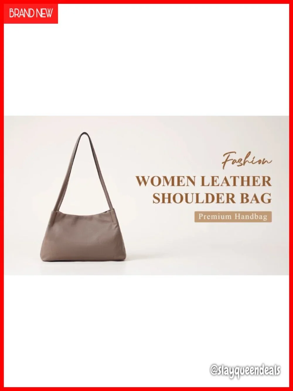 Genuine Leather Hobo Bag for Women | Top Grain Cowhide Soft Shoulder Purse with